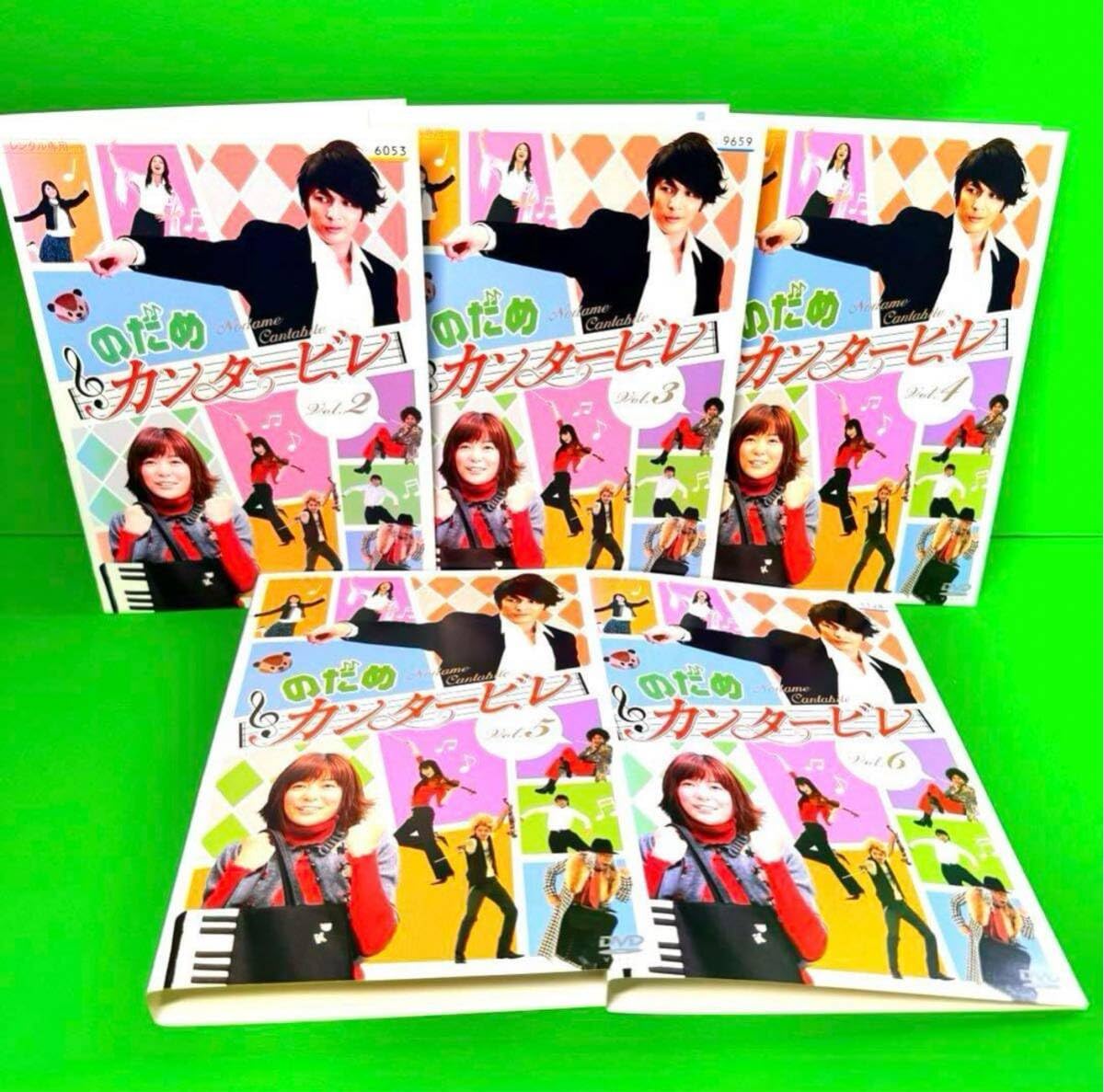 Amazon.co.jp: ケース付 のだめカンタービレ DVD 全6巻 上野樹里