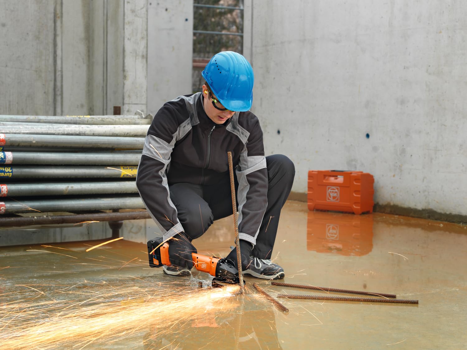 FEIN Dischi da Taglio FEIN 125 mm, 1 mm, 25 x dischi da Taglio per Smerigliatrici Angolari, Per il Taglio di lamiere, tubi e profili I Utilizzabili per Acciaio e Acciaio Inox