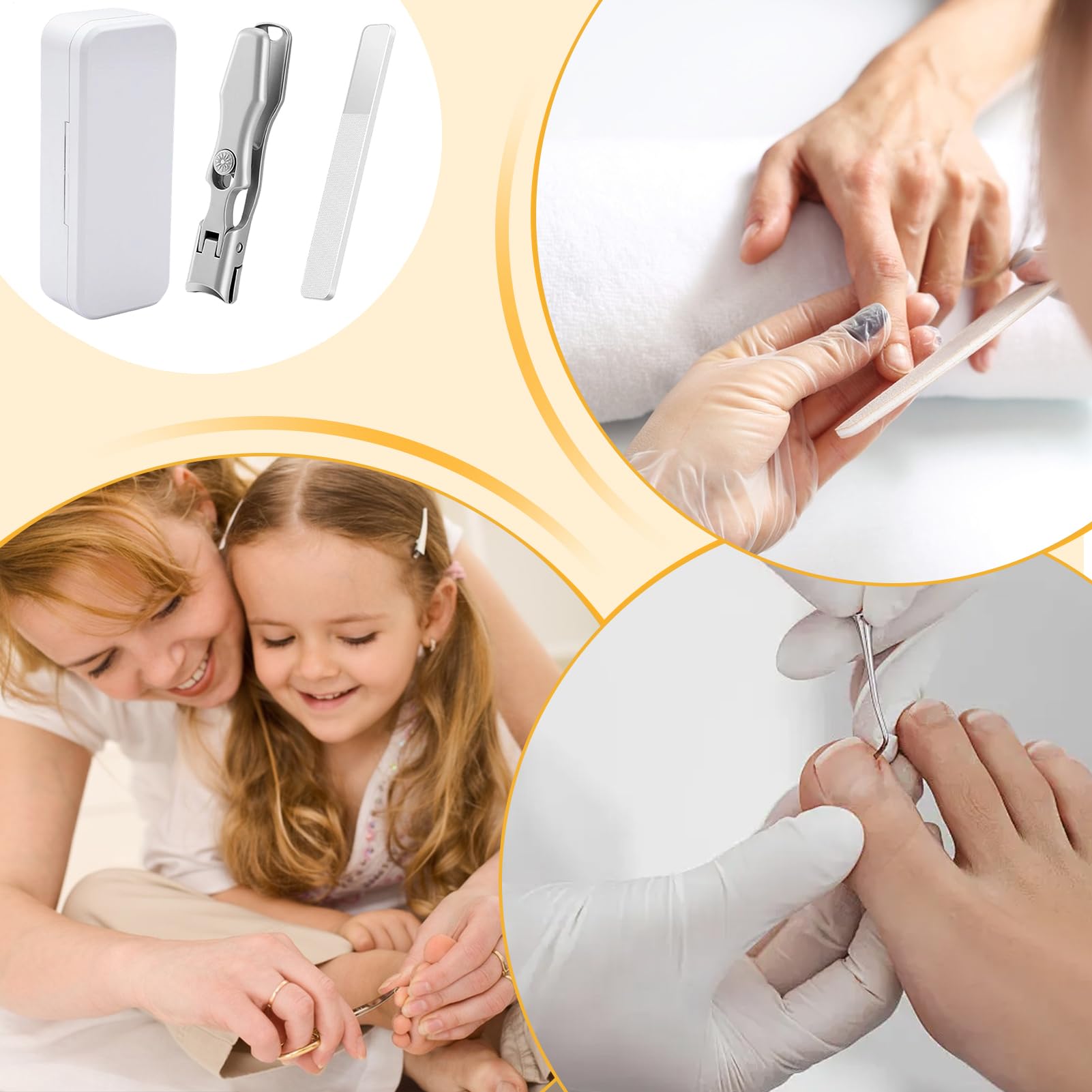 Tagliaunghie Tagliaunghie Per Pedicure Con Grande Apertura | Tagliaunghie Per Unghie Dei Piedi Per Uomini Donne Casa Viaggio Bagno Routine Quotidiana