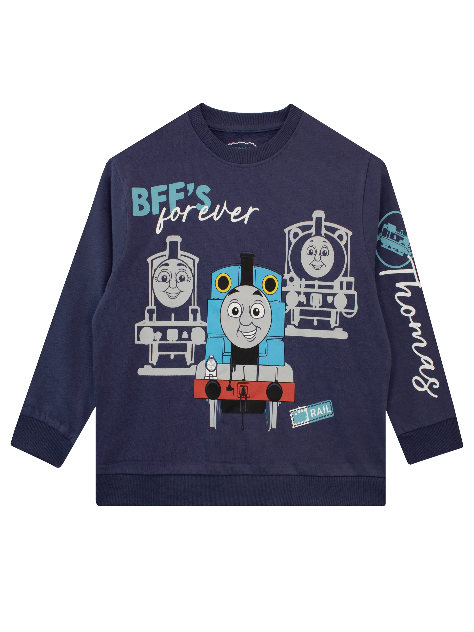 THOMAS & FRIENDS Boys Sweatshirt Blue 12-13 Years