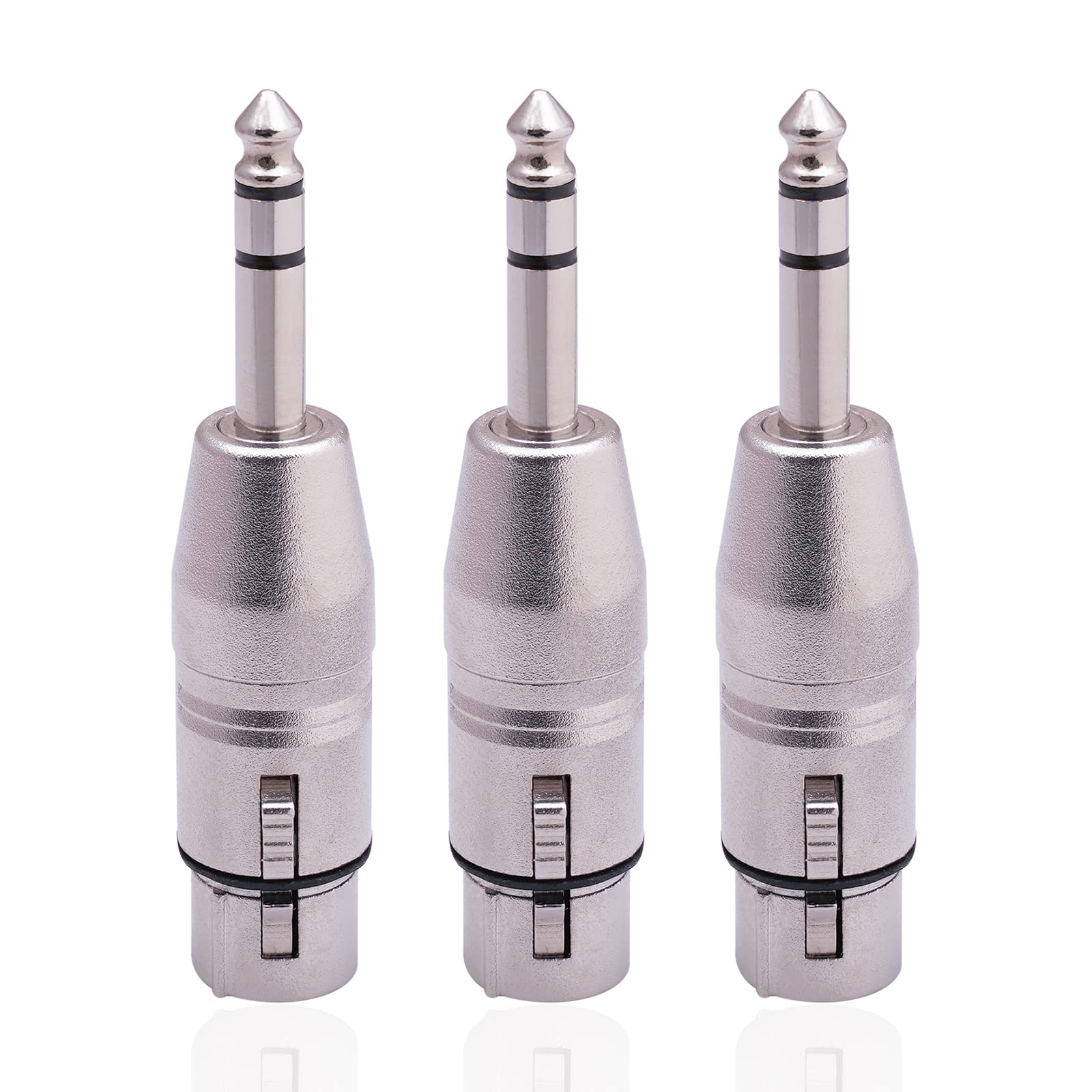 6,35 Mm Mâle Vers 3,5 Mm Femelle Pour Casque Stéréo 1/4" Prise