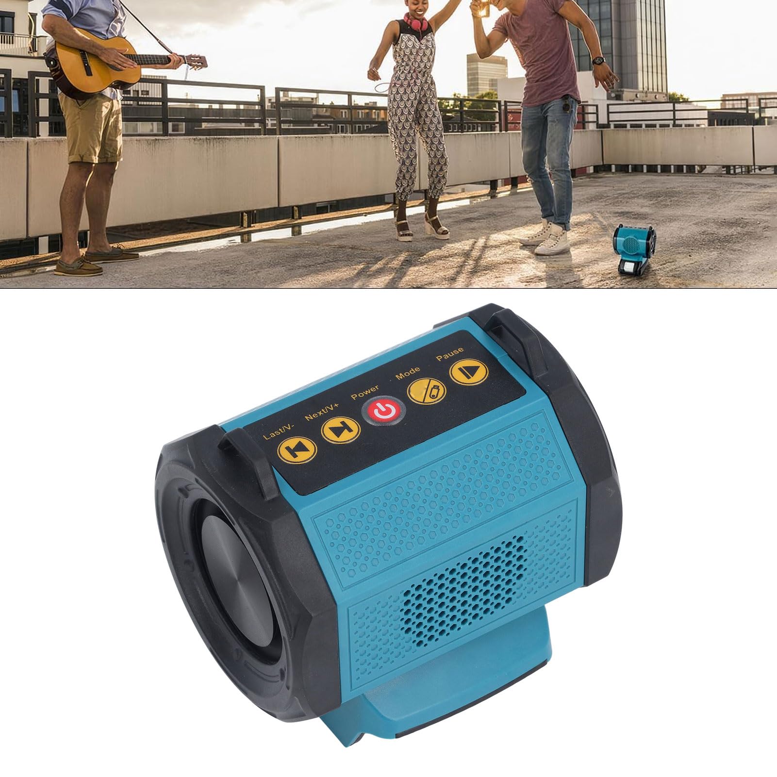 Bezprzewodowy Głośnik Bluetooth Wodoodporny Przenośny Dźwięk Przestrzenny HD Stereo Głośny Dźwięk dla Domu na Zewnątrz Camping Beach Urodzinowy