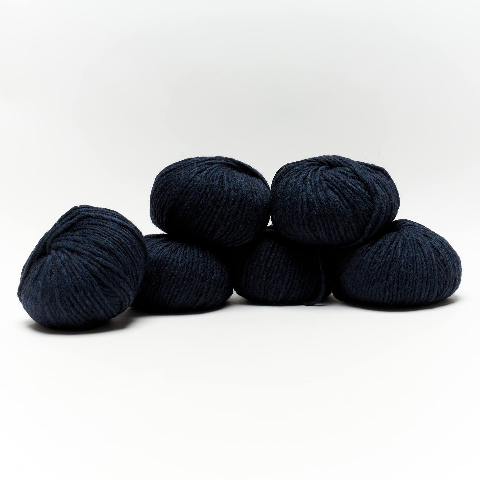 Tricot Cafè – Padua – Mischgarn aus Wolle und Alpaka, geeignet für alle Arten von Projekten. Ideal zum Häkeln, Eleganz und Qualität, Dunkelblau 13