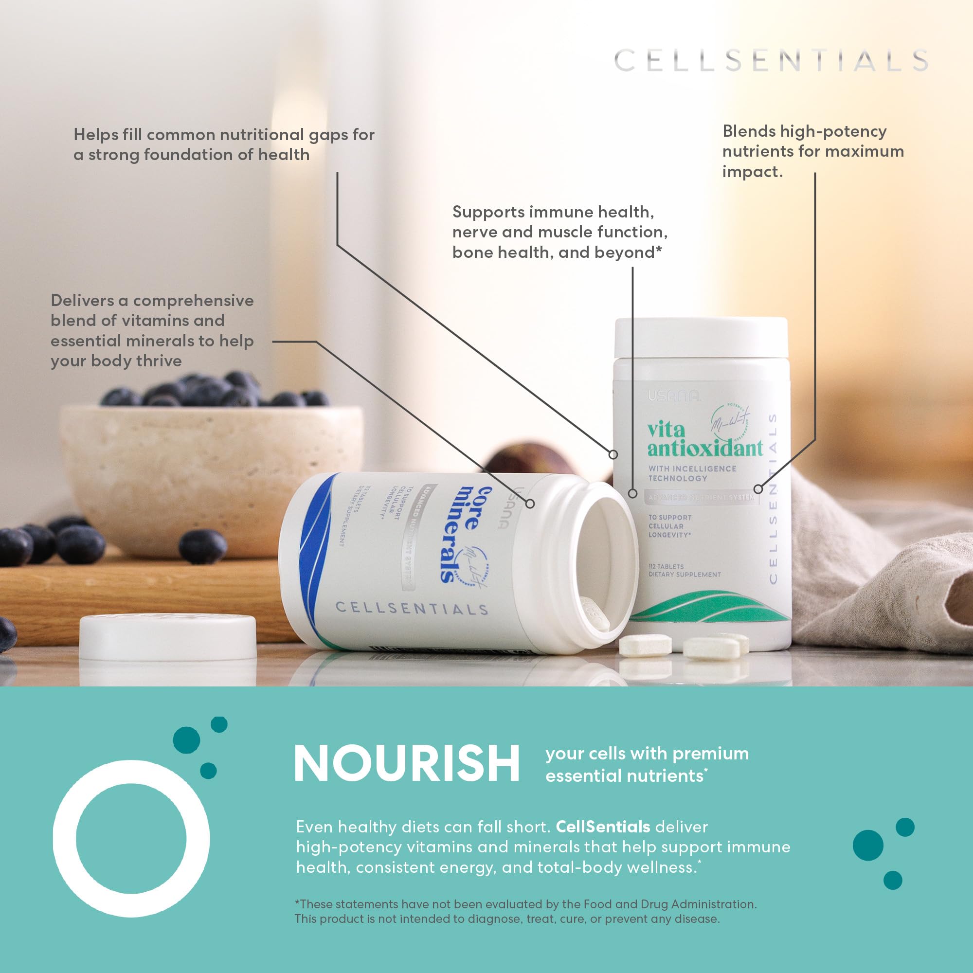 Amazon.com: USANA CellSentials - Core Minerals and Vita