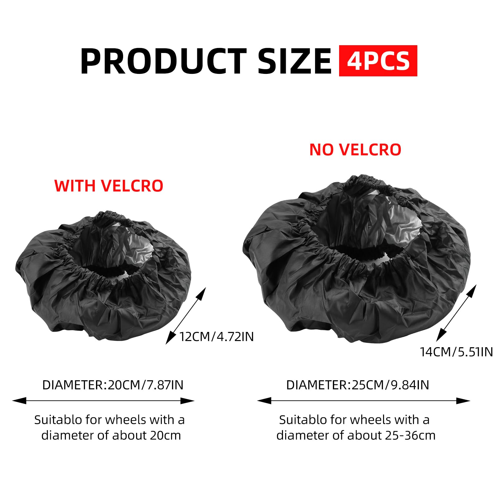 Copriruota Per Passeggino, Tessuto Oxford, Antipolvere, Accessori