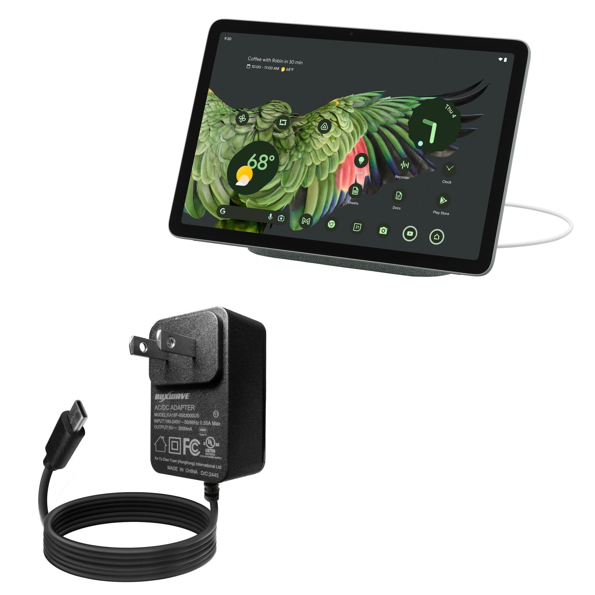 Amazon.com: BoxWave Charger Compatible with Google Pixel Tablet