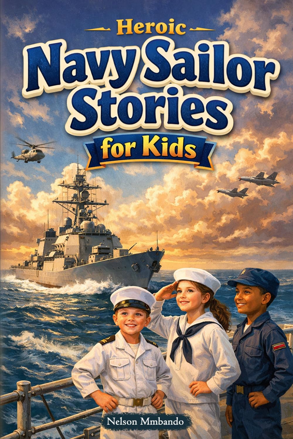 Heroic Navy Sailor Stories for Kids: Sail across Mighty Oceans, Brave Storms & Legendary Sea Missions (Perfect for Young Ocean Heroes)