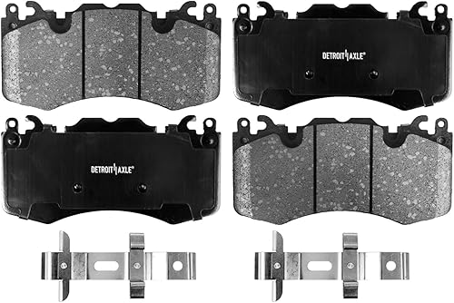 Miniatura 262 de Detroit Axle - Pastillas de Freno Delantero para Ford Fusion Lincoln MKZ Zephyr Mercury Milan Mazda 6, Pastillas de Freno Cerámica Reemplazo