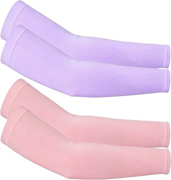 UV Sun Protection Cooling Compression Arm Sleeves for men women | Stretchy Sun Arm Guards, Breathable Cooling Arm Covers, Ideal for Driving, Cycling, Fishing & All Outdoor Sports