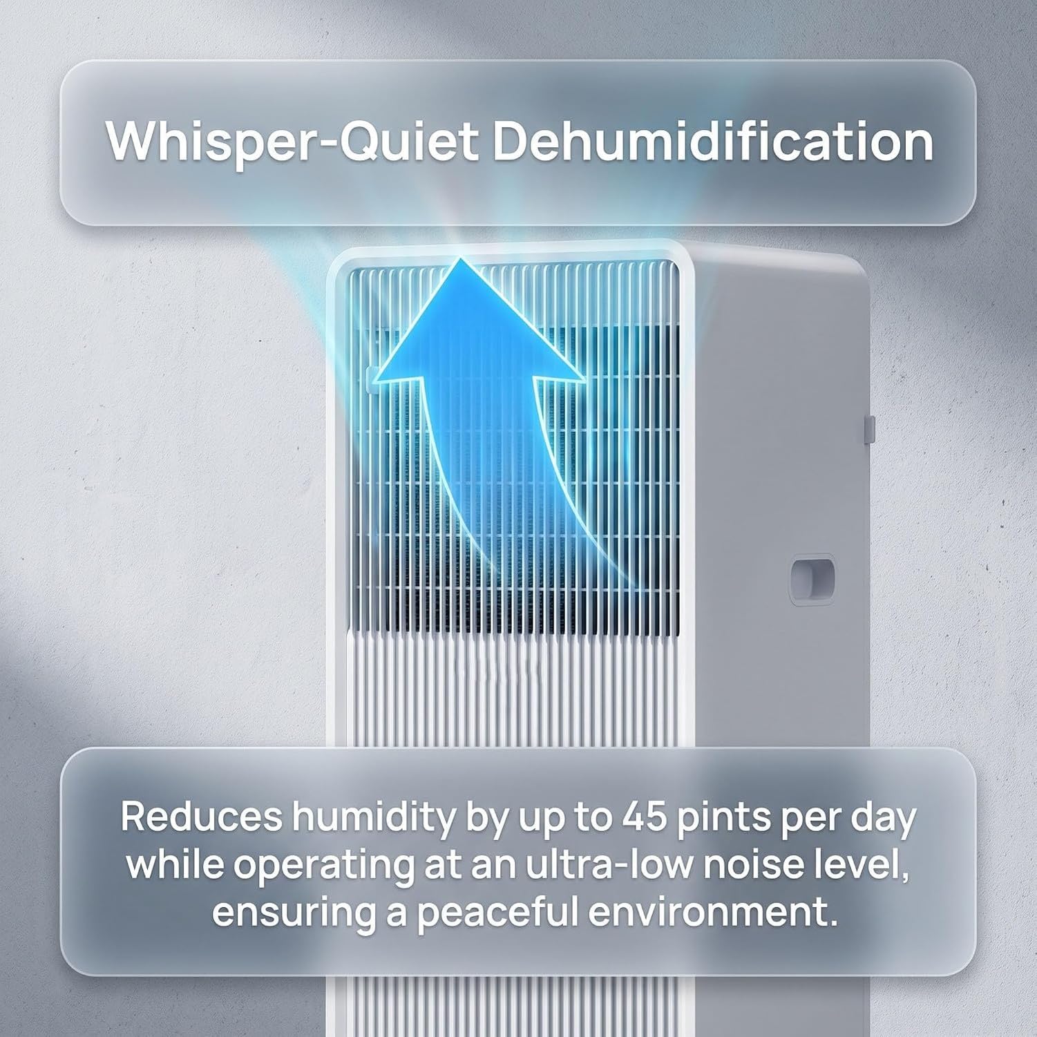 Condizionatore Portatile 12000 BTU, 48dB Silenzioso con Telecomando Deumidificatore Timer 24H per Raffreddamento Casa Ufficio, 11000 BTU, 11000 BTU