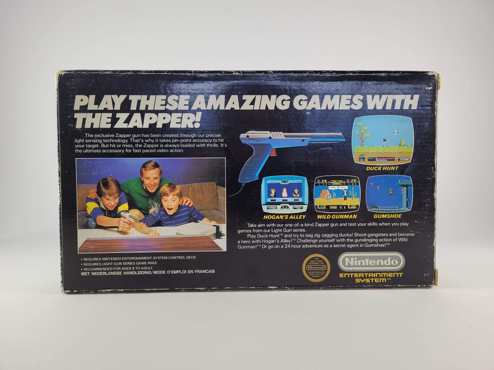 Zapper Nintendo NES gris - Consoles