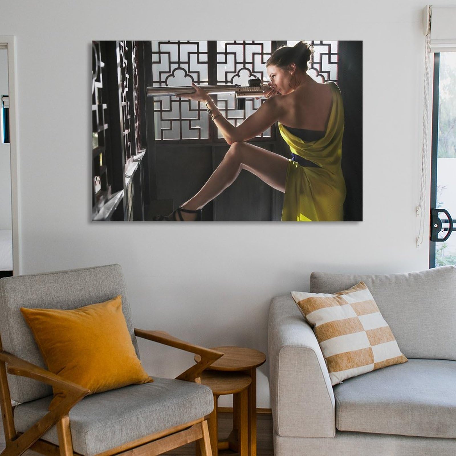 Amazon.co.jp: レベッカファーガソンポスタークラシックムービー