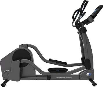 Life Fitness E5 Cross Trainer Elliptical Exercise Machine with Go Console, Titanium