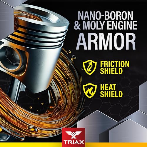 Miniatura 6 de TRIAX Synergy SRT 5W-20 Aceite de motor PAO-éster completamente sintético, drenaje de 12.4 mi, modificación por fricción molyboro, licencia API SP,