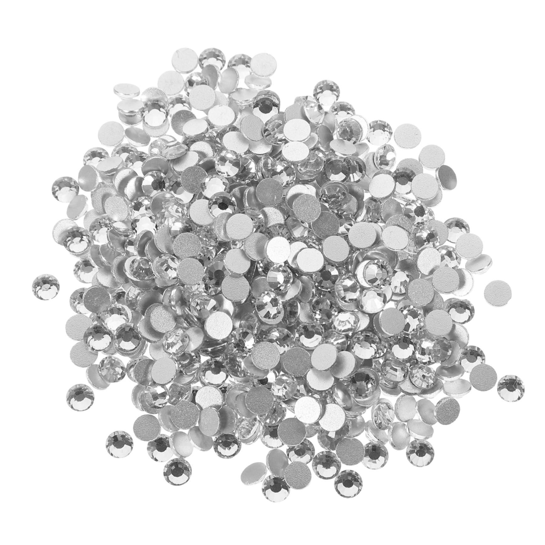 Autocollants de rhinestones Healvian 4320 pièces transparents pour manucure créative