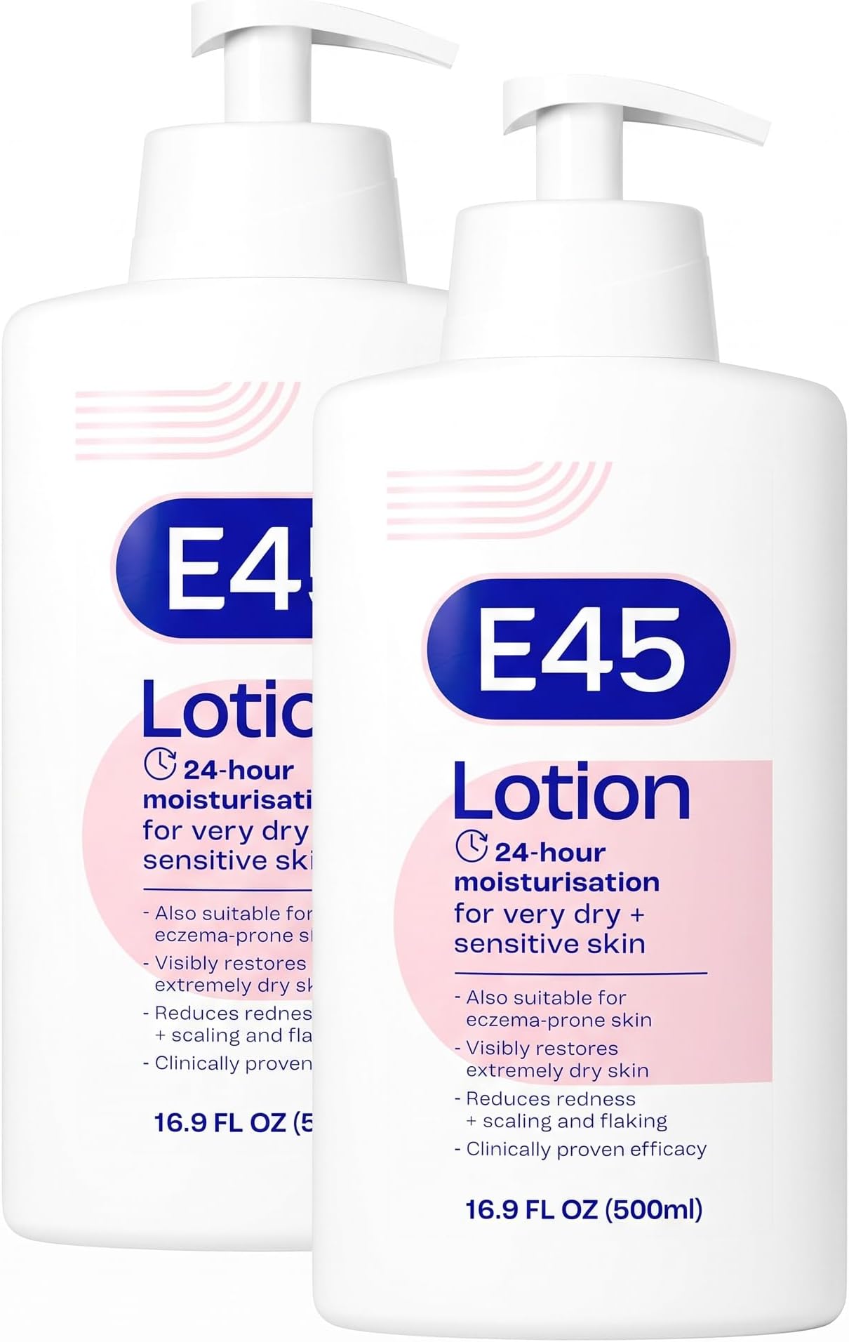 Dermatological Moisturising Lotion, 500 ml (Pack of 2)