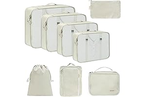 8-Set Packing Cubes for Suitcases - Optimal Travel Companion for Organized Essentials