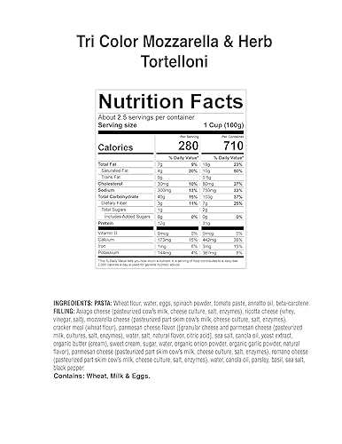 Miniatura 2 de Nuovo Tortelloni de Mozzarella y Hierbas Tricolor (caja de 6)