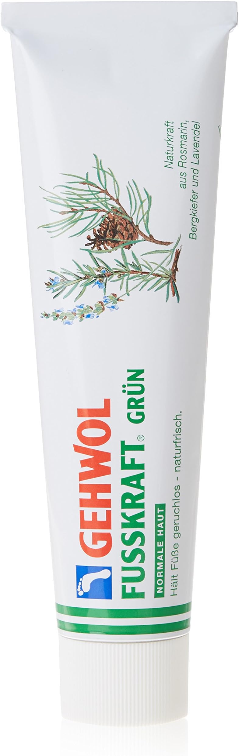 Gehwol Foot Cream Tube, Green 125 ml