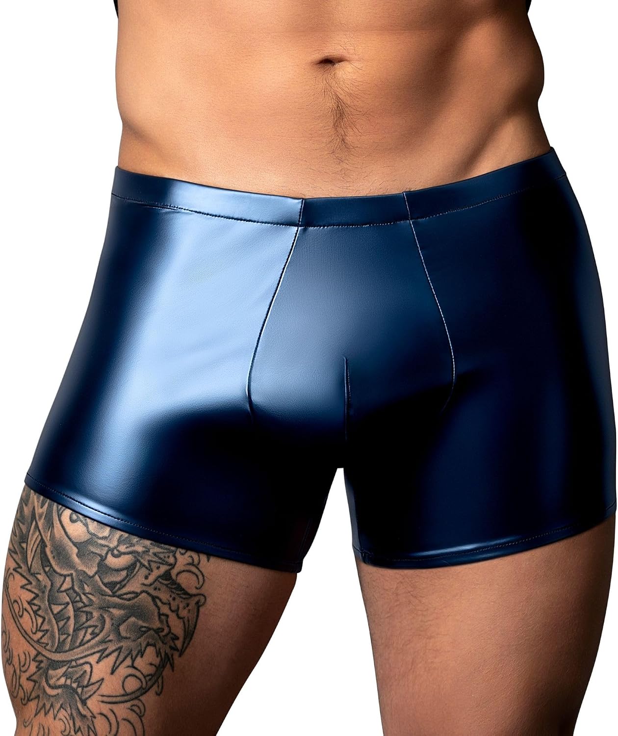 Male Power 153-301 Liquid Onyx 2.0 Pouch Short Blue