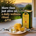 KOLYMPARI PDO Extra Virgin Olive Oil, Polyphenols 538 mg/kg, Greece - 500ml | Single Origin, Early Harvest, Cold Extracted, 100% Koroneiki Olives, Bold Peppery Finish, Oleocanthal 155 mg/kg