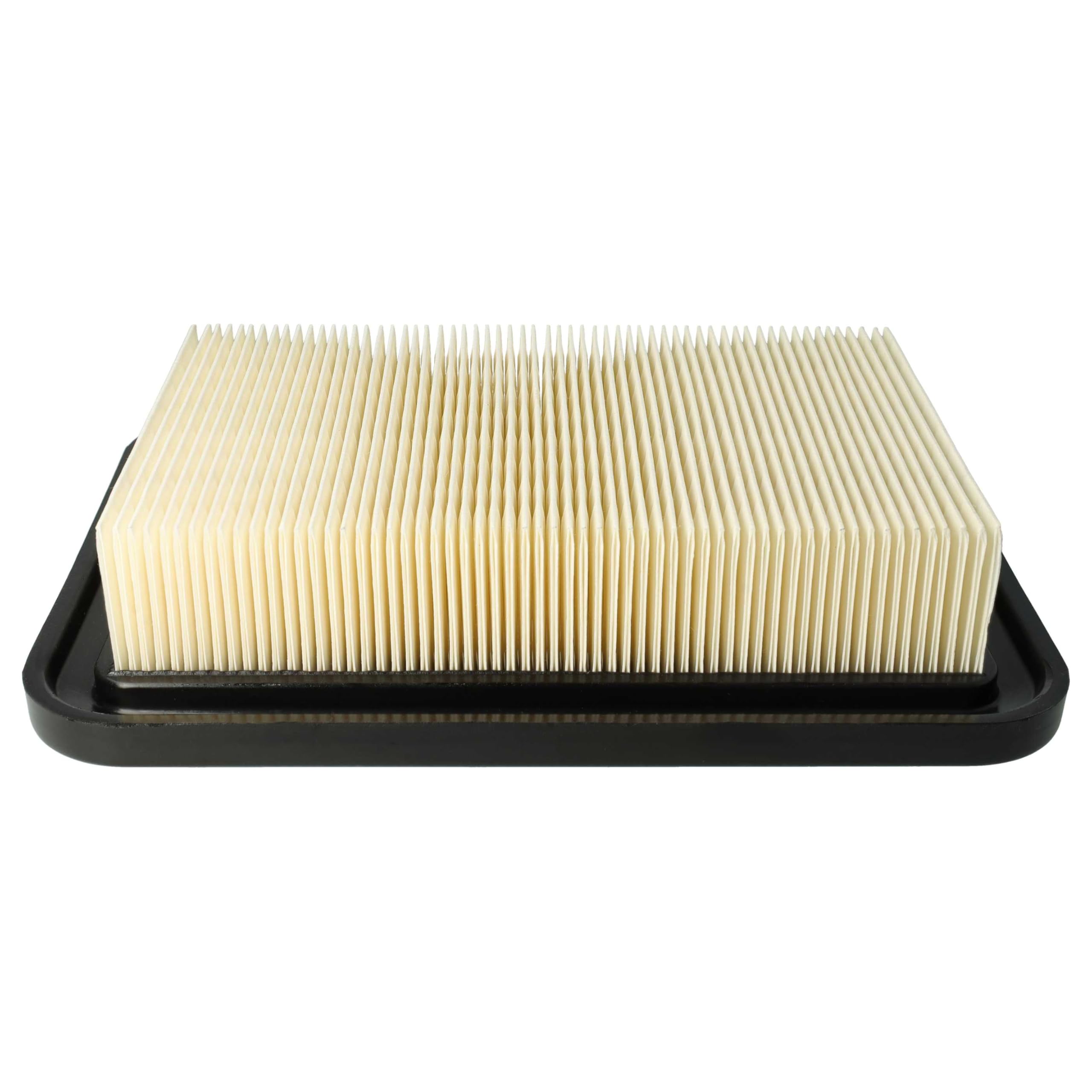 vhbw 5x Filtro plisado plano compatible con Trotec VC 15-20V aspiradora | Elemento filtrante
