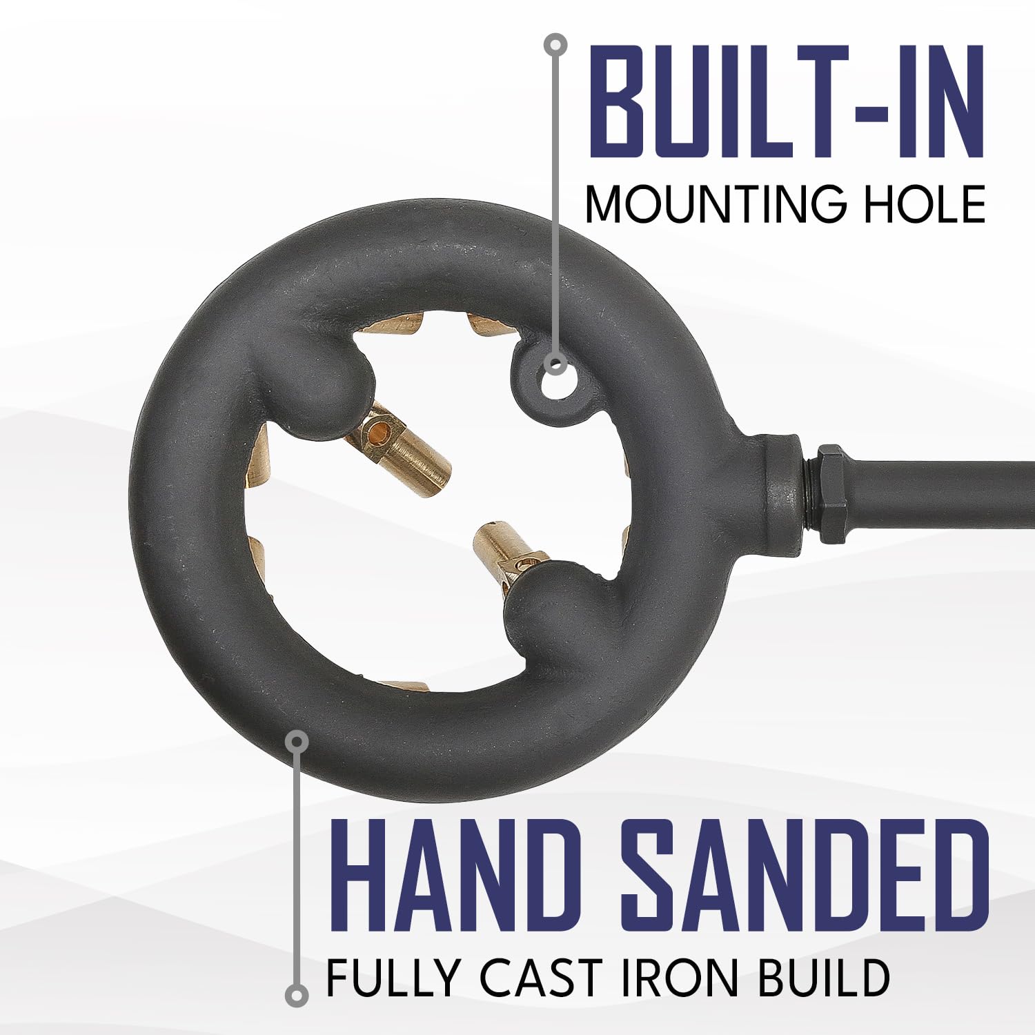 Snapklik.com : CONCORD Cast Iron Jet Burner Single Propane Outdoor ...