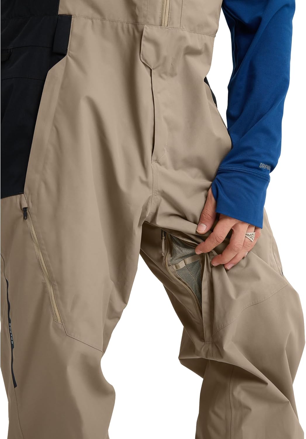 Burton Men's Reserve 2L Relaxed 20K Waterproof Snow Bib Pants
