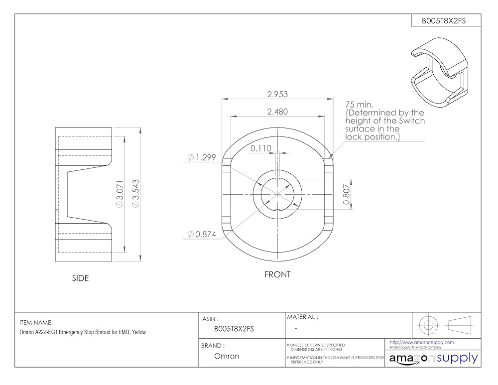 Amazon.co.jp: オムロン(Omron) EMO用ガードリングセット(A22Z