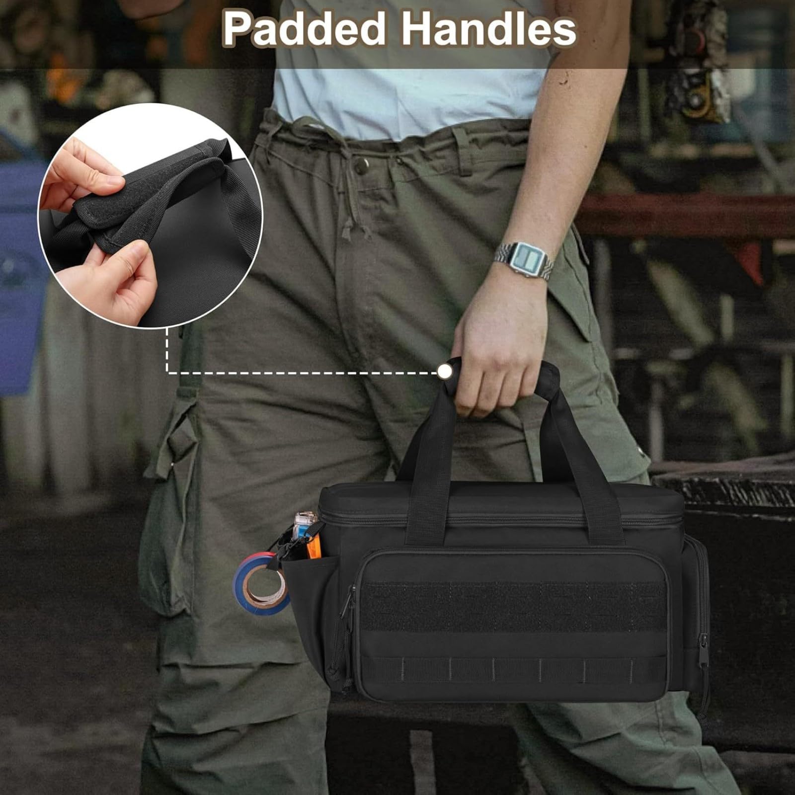 Bolsa porta herramientas, organizador para bolsa de herramientas, organizador multifunción para herramientas,Bolsa de herramientas multifunción impermeable,Bolsa de organizador para herramientas de