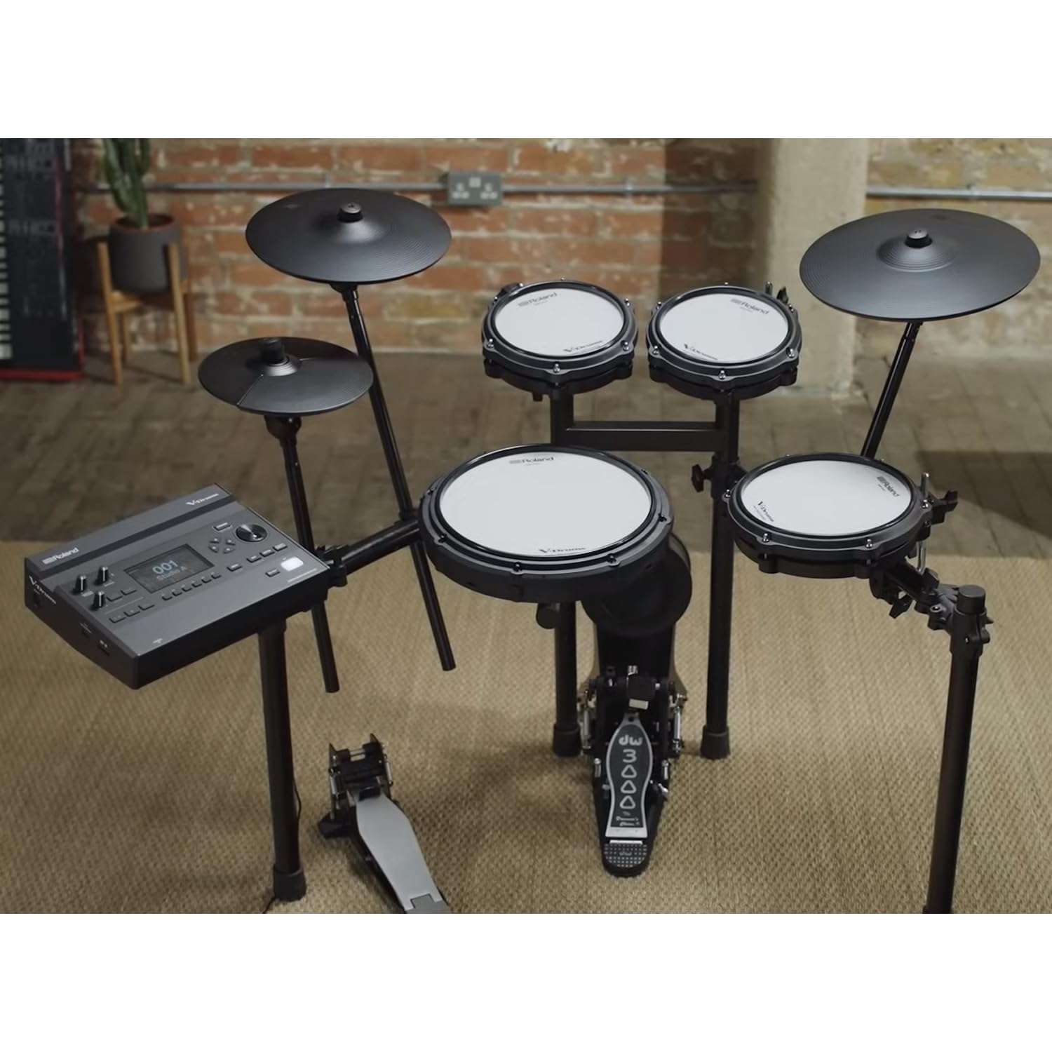 Roland TD313 E-Drum elektronisches Schlagzeug mit keepdrum Zubehör-Set