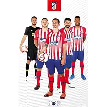 POSTER STOP ONLINE Atletico Madrid - Soccer Poster The Star Players 2018/2019 Size 24" x 36"
