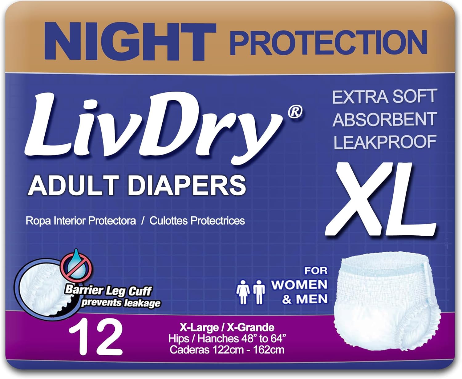 X-Large (12 Count) X-Large (12 Count)