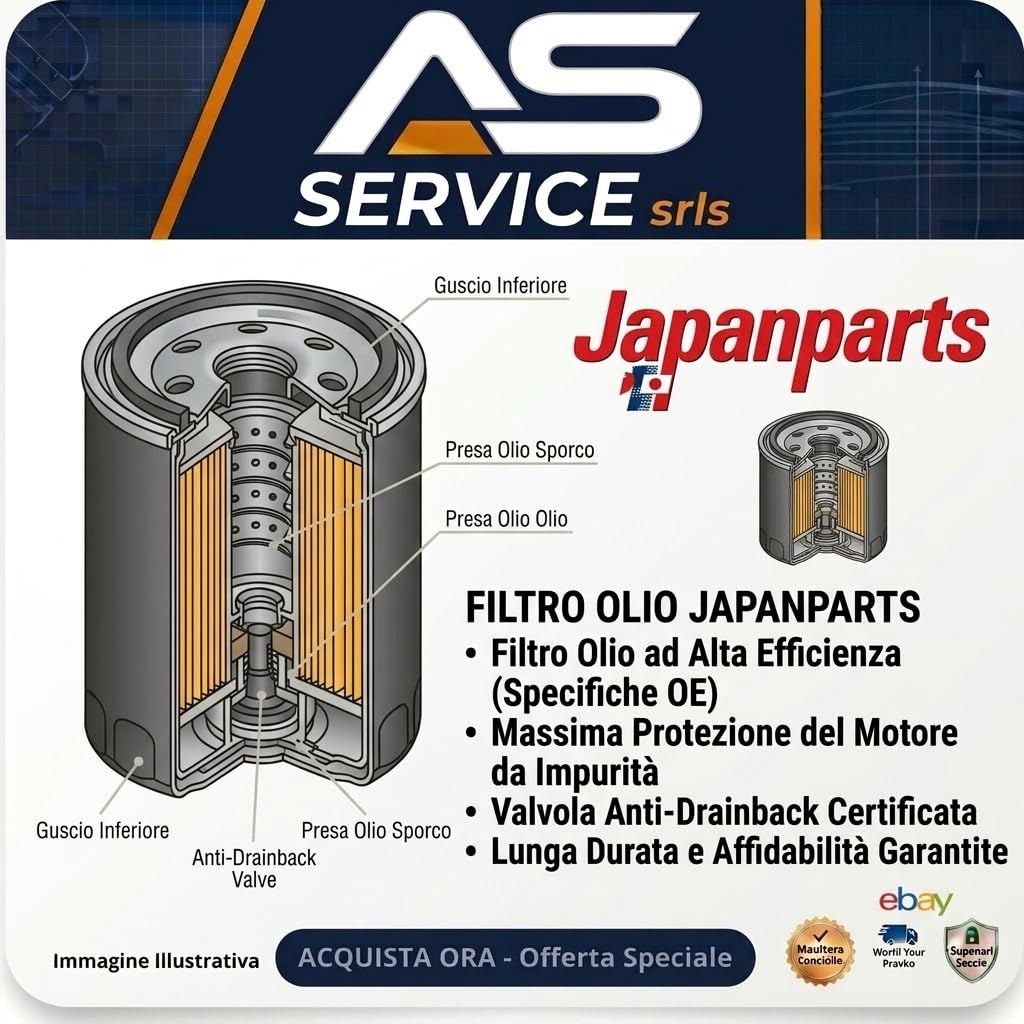 Japanparts FO-ECO140 Oil Filter