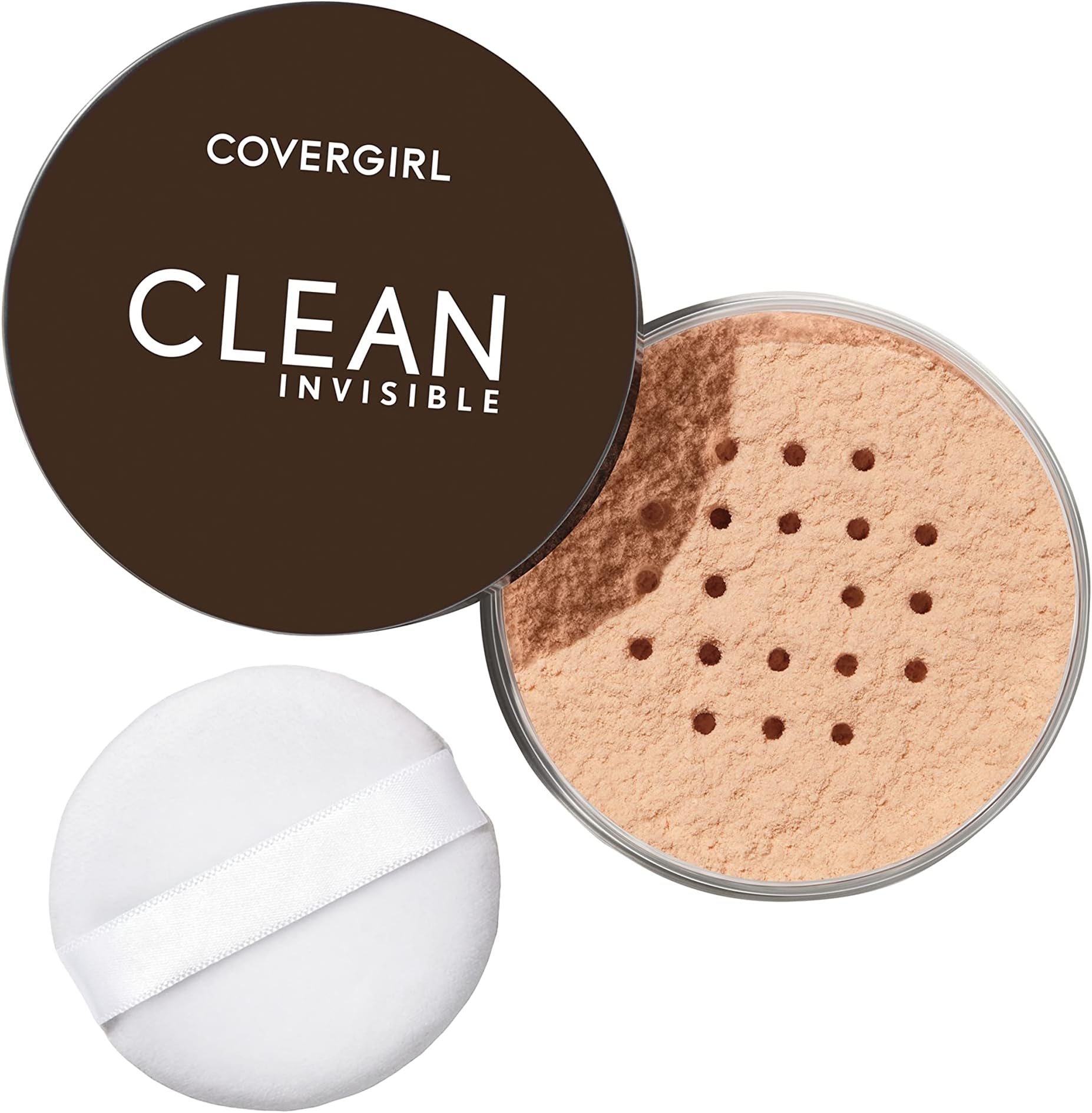Clean Invisible Loose Powder - 110 Translucent Light by CoverGirl for Women - 0.63 oz Powder