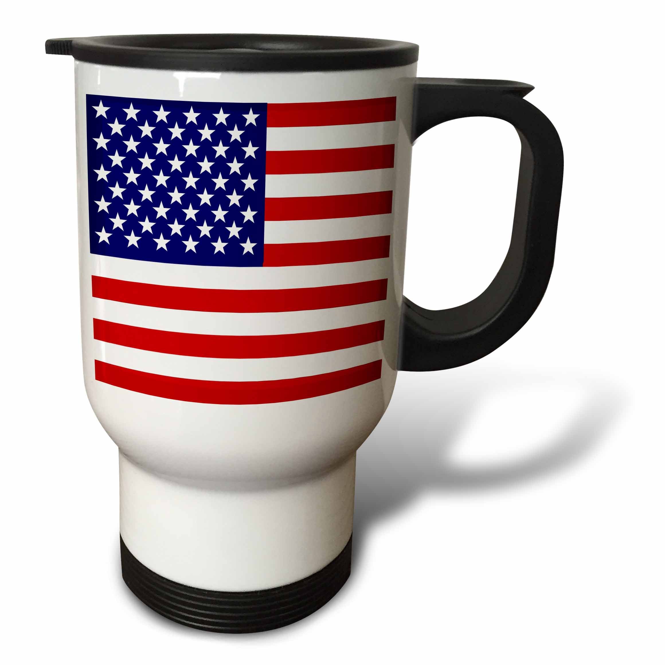 3dRose Mr. with Red Love Heart-Part of Mr. and Mrs. Set for Couples Travel Mug, 14-Ounce