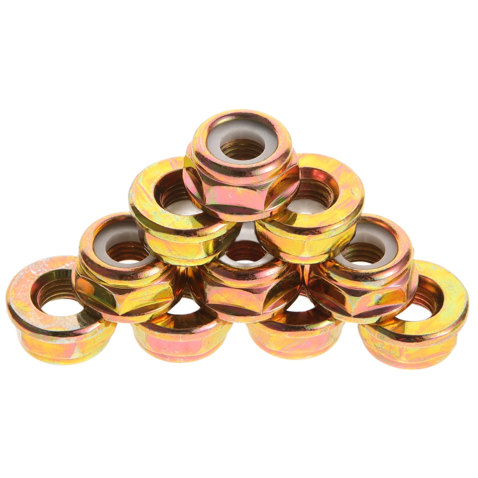 TOYANDONA 5 Series Tuercas De Eje para Cortacésped Tuerca De Fijación para Desbrozadora Accesorios De Jardinería Duraderos Y Fiables 10 Piezas X 5