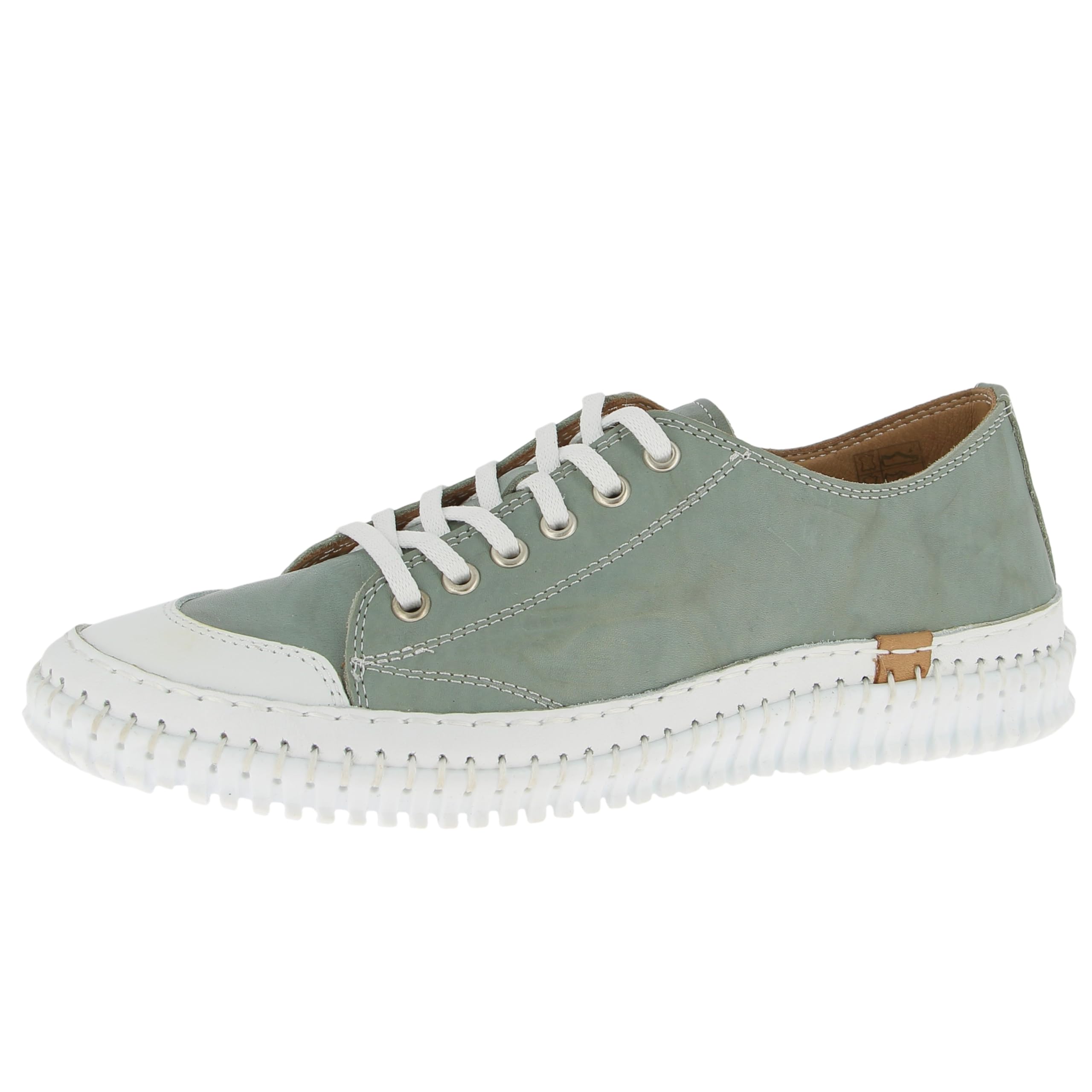 Andrea Conti Women's Low Top Trainers, Peppermint, 42 EU, Peppermint, 9 UK