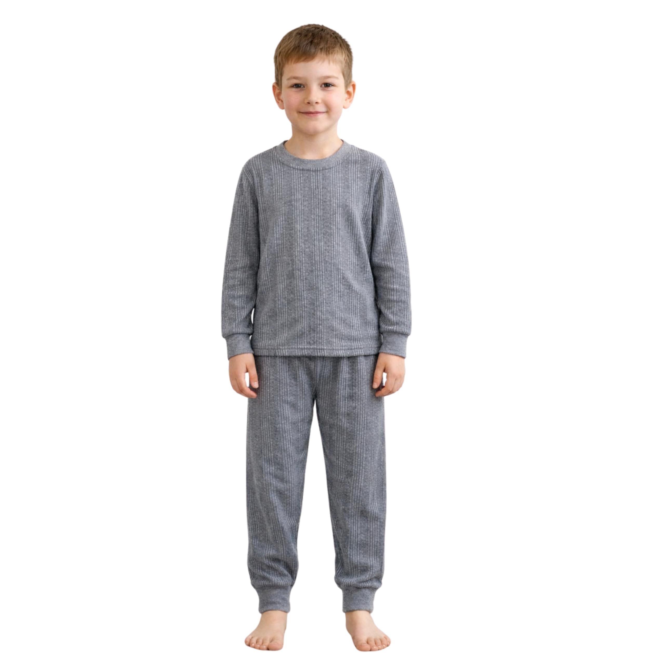 Mahi Fashion Kids Thermal Top & Bottom Set, Unisex, Cotton Blend, Full Sleeve, Round Neck-image-25