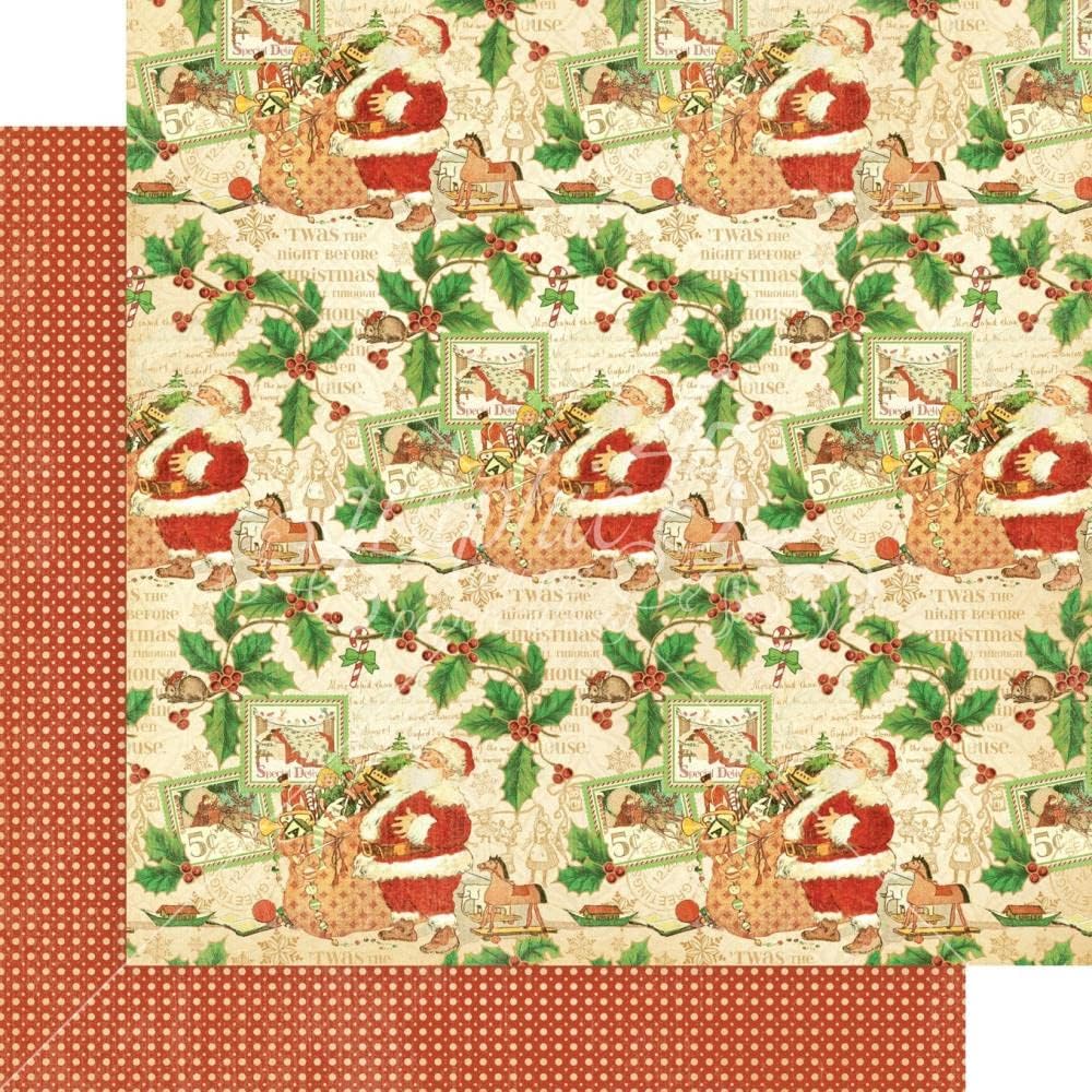 Graphic 45 Double-Sided Paper Pad 8"X8" 24/Pkg-Twas The Night Before Christmas -G4502497
