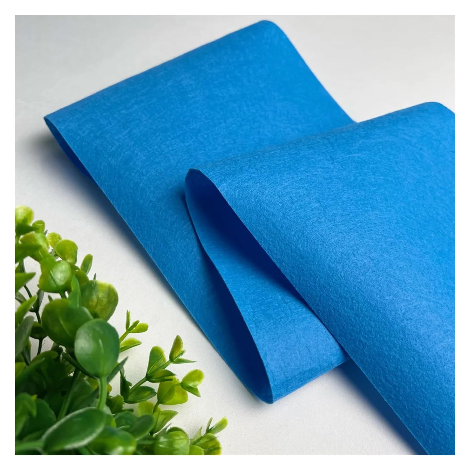Feutrine Feuille de feutrine rigide 1/2/3 mètre, couleurs assorties, épaisse, idéale for vos projets couture et loisirs créatifs Feutrine loisir creatif(Sky Blue,100 x 85cm 1pc)