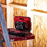 Vista 8 de SKIL PWR CORE 12 12V Luz de Inundación de Cabeza Única, Solo Herramienta, Batería y Cargador No Incluidos - LH5533-00, Rojo