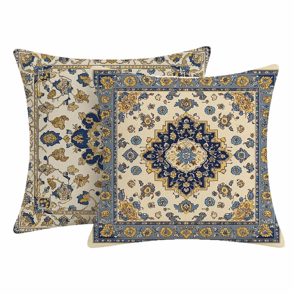 Housse coussin extérieur imperméable déperlante avec fermeture éclair dissimulée
