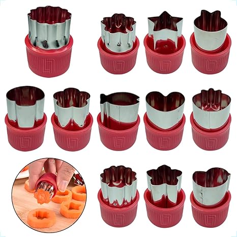 Kit Mini cortadores de biscoito para crianças, Conjunto de cortadores de biscoito frutas queijo bolo, Moldes em forma de comida, Pacote com 12 Menor preço em Kit Mini cortadores de biscoito para crianças, Conjunto de cortadores de biscoito frutas queijo bolo, Moldes em forma de comida, Pacote com 12