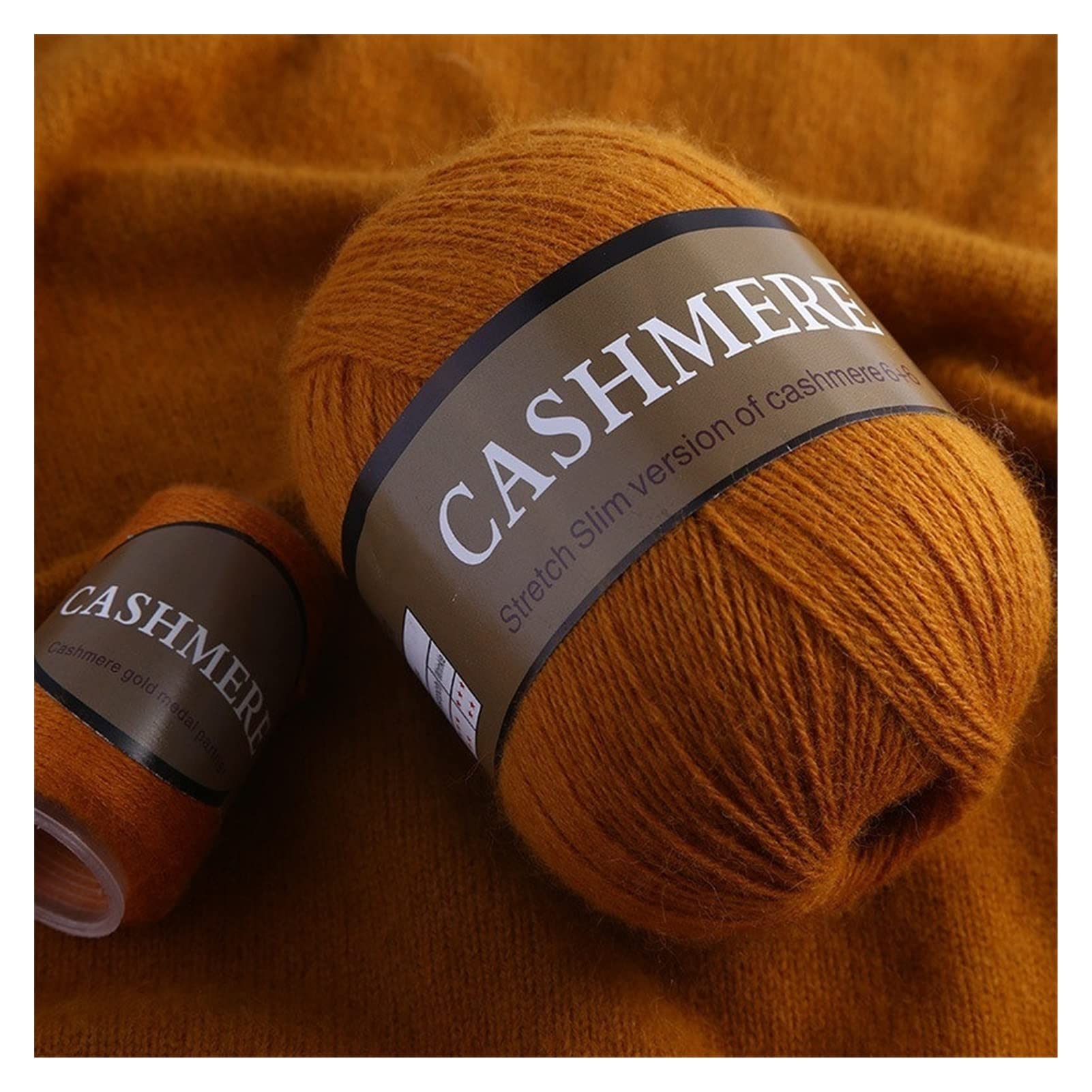 (300g / lot) 6 + 6 Laine de cachemire peignée for tricoter Machine à la main Tricoter Cachemire Tisser les files sans fil laine (Color : 2938 Bright green)
