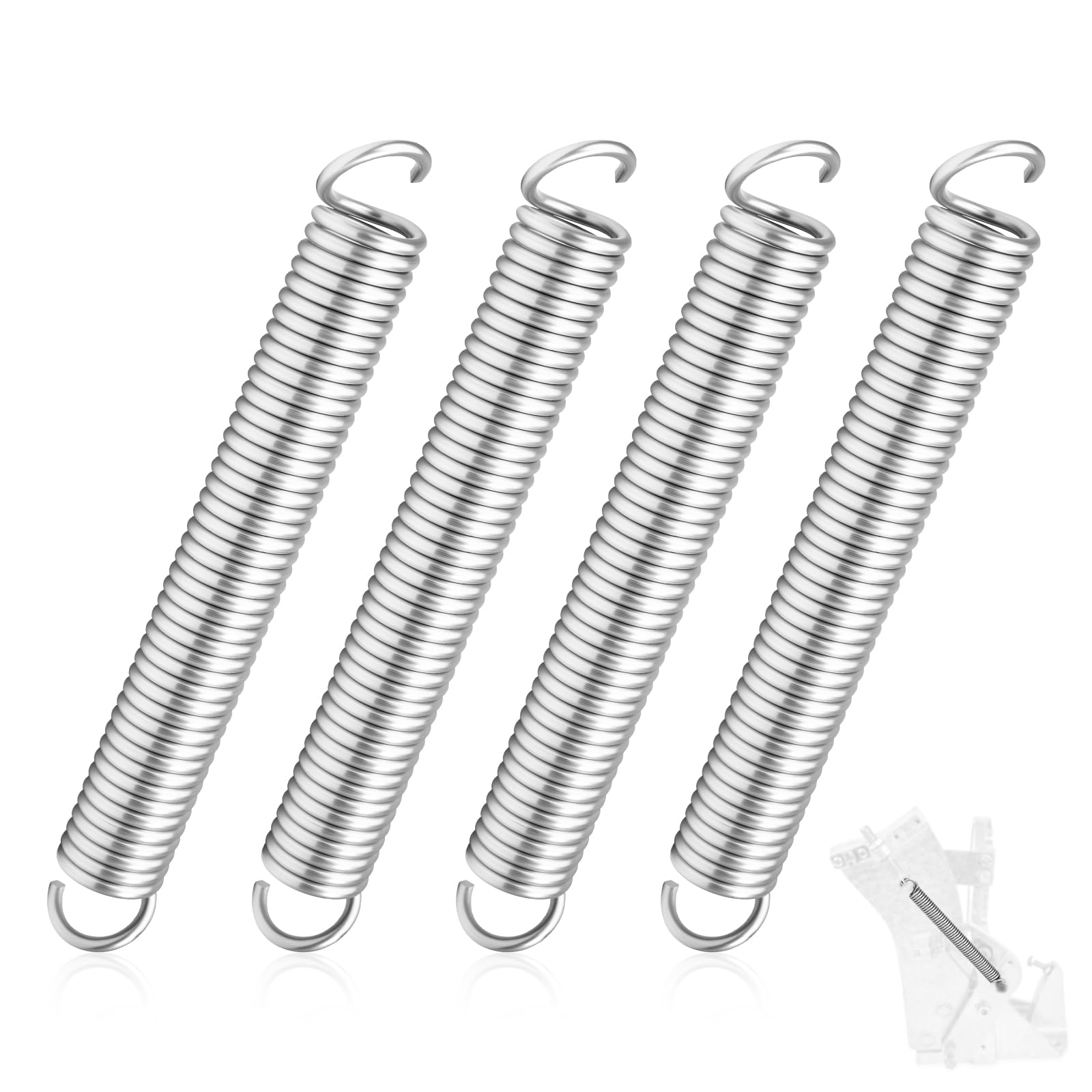 4 PCS Hot Foot Throttle Replacement Spring for TH Marine Spring STD, Hot Foot Throttle Control Spring Compatible with Johnson, Evinrude, OMC, Suzuki, Mercury Outboards Engine Remote Accelerator Pedal