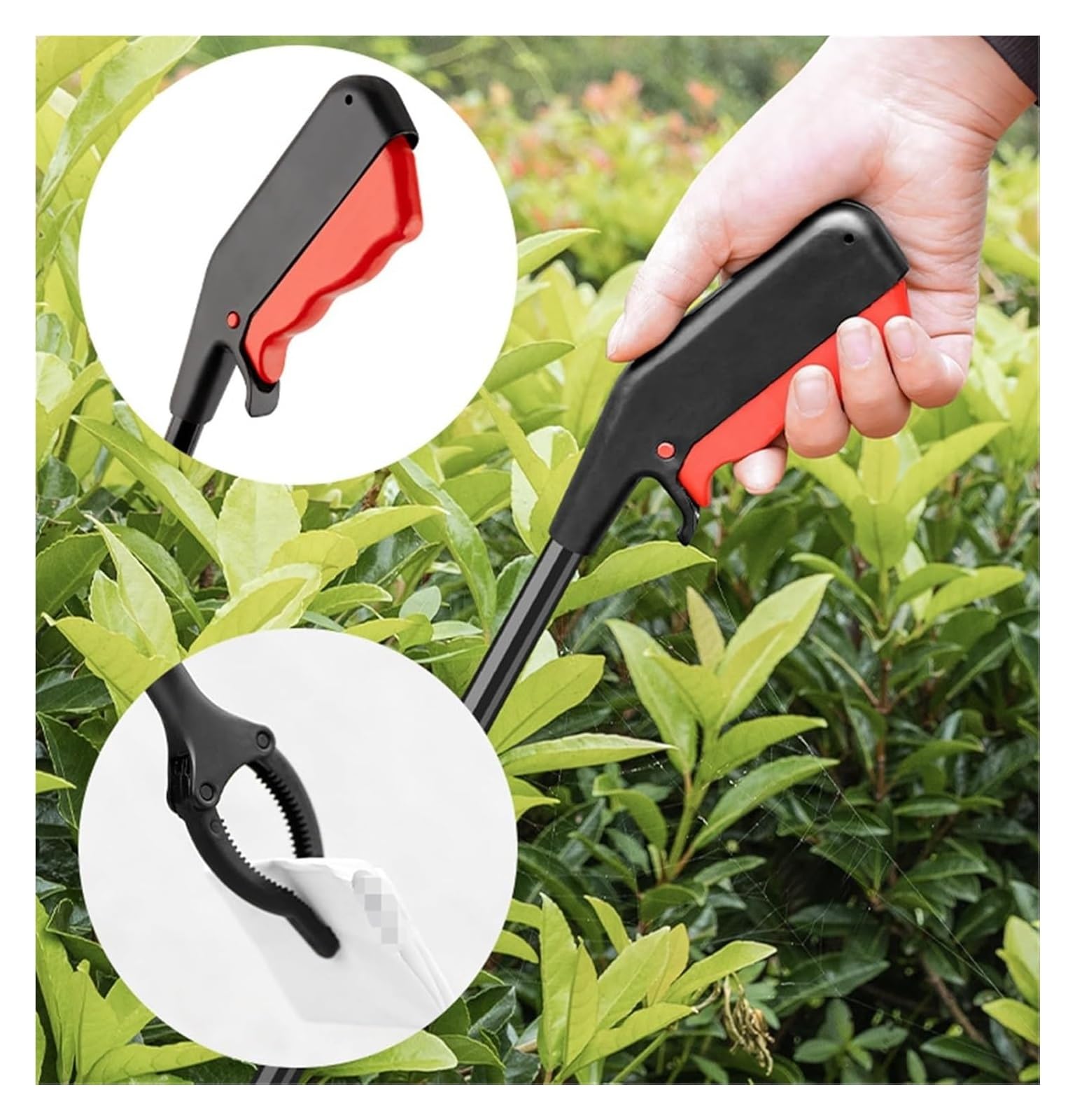 Pinza Recoge Objetos, Pinzas Extensibles, Herramienta de agarre for alcanzar, recogedor de basura, pinza for basura, recogedor de basura for jardín