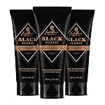 Jack Black Black Reserve Body & Hair Cleanser, 3 Fl Oz (Pack of 3) - Cardamom & Cedarwood - Mens Body Wash, Mens Shampoo, Skin Care, Hair Care, Body Wash Men, Sulfate-Free, TSA Travel Size