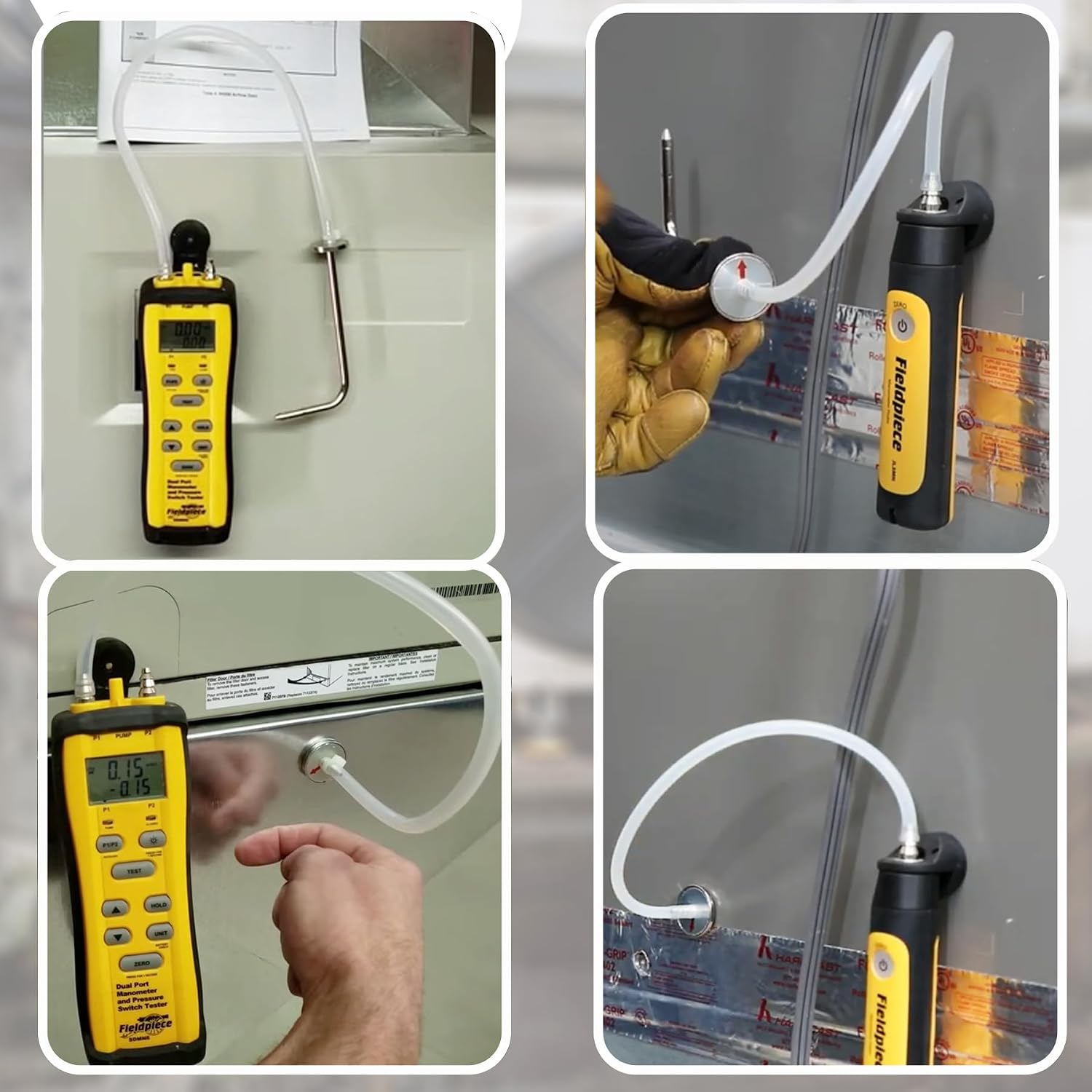 Static Pressure Probes Compatible with ASP2 Fieldpiece Manometers AMIN2,ADMN2,SDMN5 for HVAC Technician Testing (2 Pack)