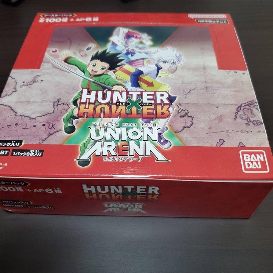 未開封　ユニオンアリーナ　BOX HUNTER×HUNTER　ハンターハンター Amazon.co.jp: ハンターハンター ユニオンアリーナ未開封BOX